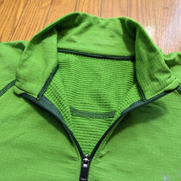 Arc'teryx Thetis Ginko Leaf Zip Neck Men's Top (2017) - Picture 4 of 9